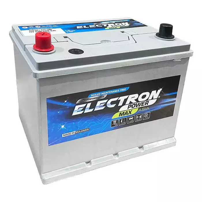 Автомобільний акумулятор ELECTRON POWER MAX 6СТ-75Ah ASIA Аз 750А (EN) 575 027 075 SMF