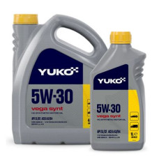 Автомобильное моторное масло YUKO VEGA SYNT 5W-30 (4л+1л)