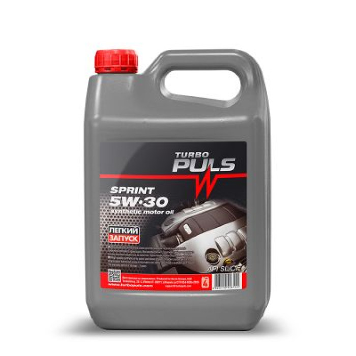 Автомобильное моторное масло TURBO PULS SPRINT 5W-30 4л 4823110406144