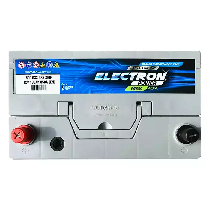 Автомобільний акумулятор ELECTRON POWER MAX 6СТ-100Ah ASIA Аз 850А (EN) 600 033 085 SMF