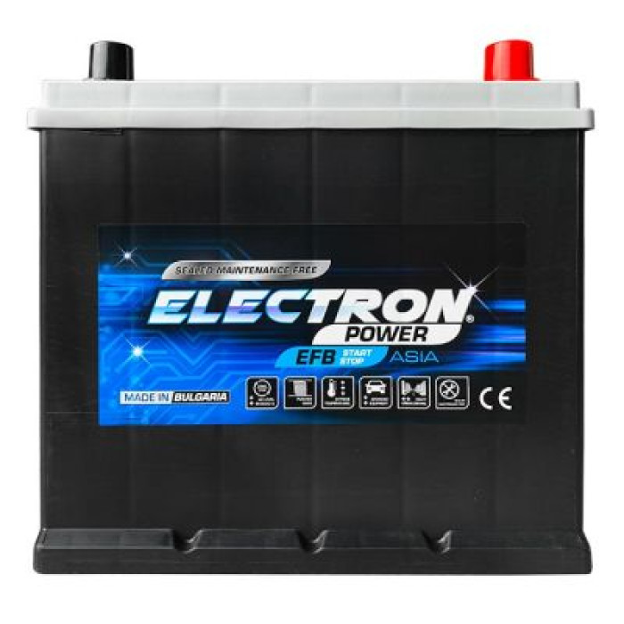 Автомобільний акумулятор ELECTRON START-STOP EFB 6СТ-65Ah ASIA АзЕ 560А (EN) 565002056