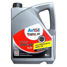 Автомобильное моторное масло AVTOIL Engine oil 10W40 5л