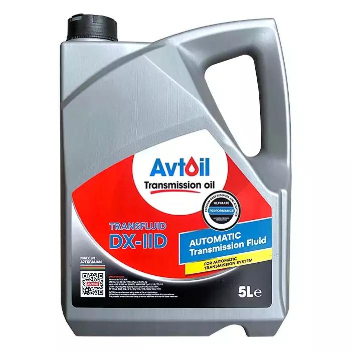 Олива трансмісійна AVTOIL TRANSFLUID ATF DX-IID червона 5л