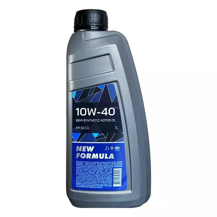 Автомобільна моторна олива NEW FORMULA 10w-40 1л