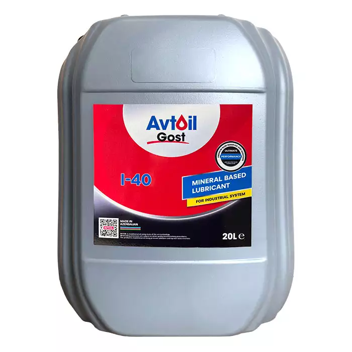 Гідравлічна олива AVTOIL І-40А 20л