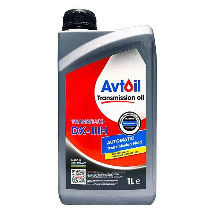 Олива трансмісійна AVTOIL TRANSFLUID ATF DX-IIIH червона 1л