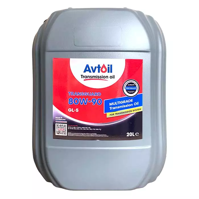 Олива трансмісійна AVTOIL Transmission 80W90 API GL-5 20л