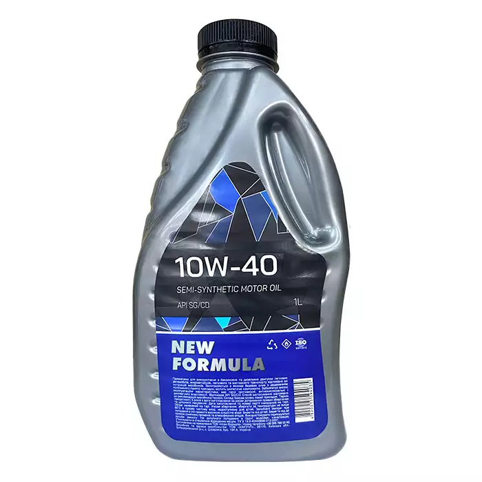 Автомобільна моторна олива NEW FORMULA 10w-40 1л