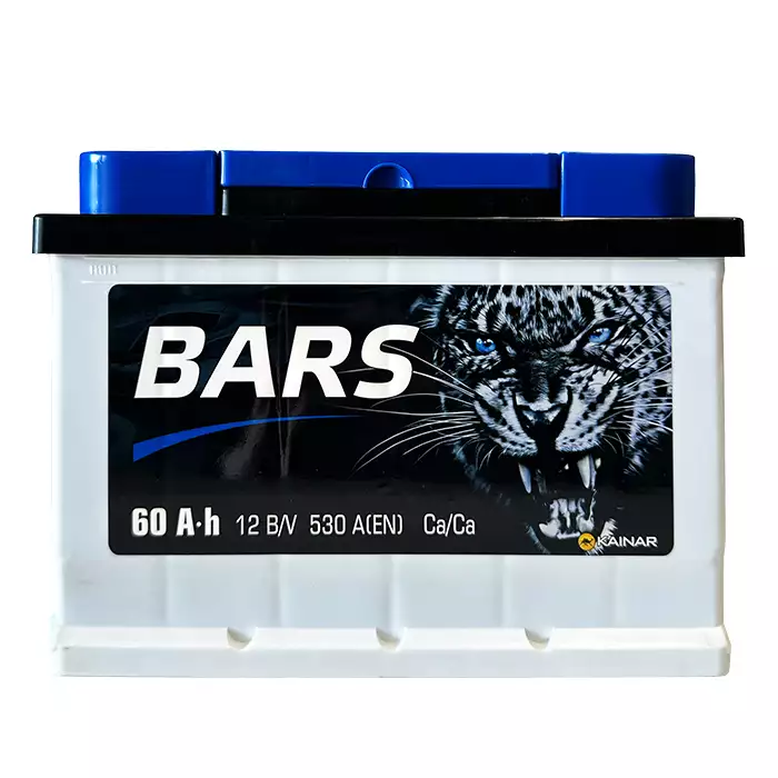 Автомобільний акумулятор Bars 6СТ-60Ah Н АзЕ 530А (EN) 060 170