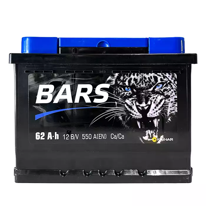 Автомобільний акумулятор Bars 6СТ-62Ah АзЕ 550А (EN) 062 271