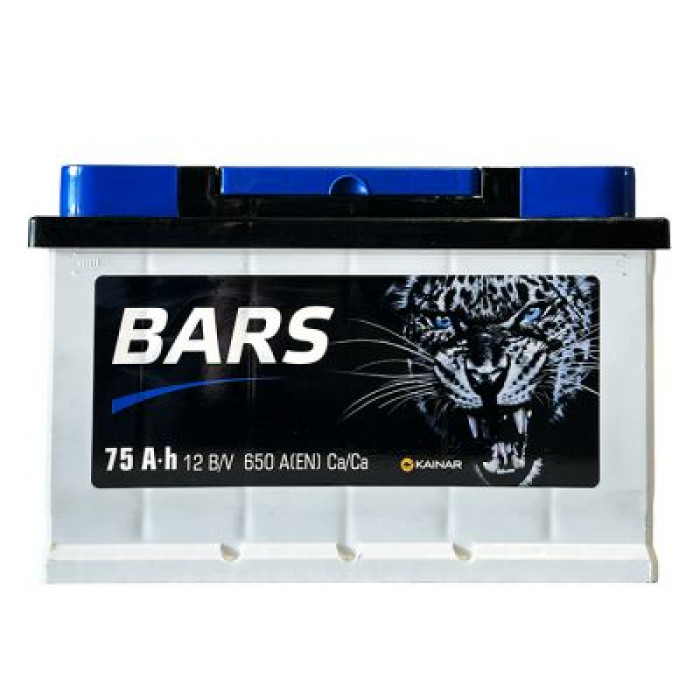 Автомобильный аккумулятор Bars 6СТ-75Ah Н АзЕ 650А (EN) 075 170