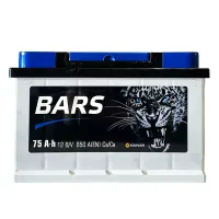 Автомобільний акумулятор Bars 6СТ-75Ah Н АзЕ 650А (EN) 075 170