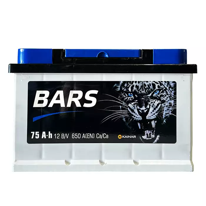 Автомобільний акумулятор Bars 6СТ-75Ah Н АзЕ 650А (EN) 075 170