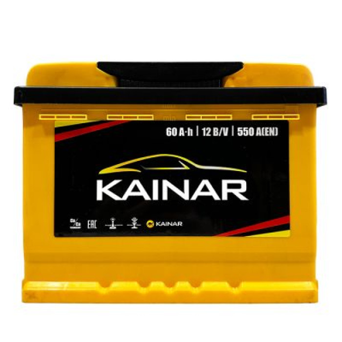 Автомобільний акумулятор KAINAR STANDART 6СТ-60Ah Аз 550А (EN) 060 261