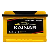 Автомобільний акумулятор KAINAR STANDART 6СТ-77Ah АзЕ 750А (EN) 077 260