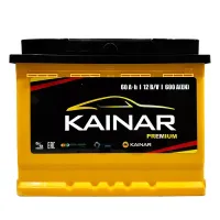 Автомобільний акумулятор KAINAR PREMIUM 6СТ-60Ah Аз 600А (EN) 060 231