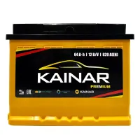Автомобільний акумулятор KAINAR PREMIUM 6СТ-64Ah Аз 620А (EN) 064 231