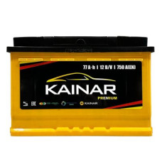 Автомобильный аккумулятор KAINAR PREMIUM 6СТ-77Ah АзЕ 750А (EN) 077 230