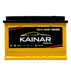 Автомобільний акумулятор KAINAR PREMIUM 6СТ-77Ah АзЕ 750А (EN) 077 230