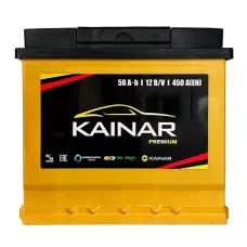 Автомобільний акумулятор KAINAR PREMIUM 6СТ-50Ah Ев АзЕ 450А (EN) 050 230