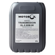 Трансмиссионное масло MOTOR OIL TRANSMISSIOIN GL-5 80W-90 20л