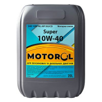 Автомобильное моторное масло MOTOR OIL SUPER 10W40 20л