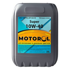 Автомобильное моторное масло MOTOR OIL SUPER 10W40 20л