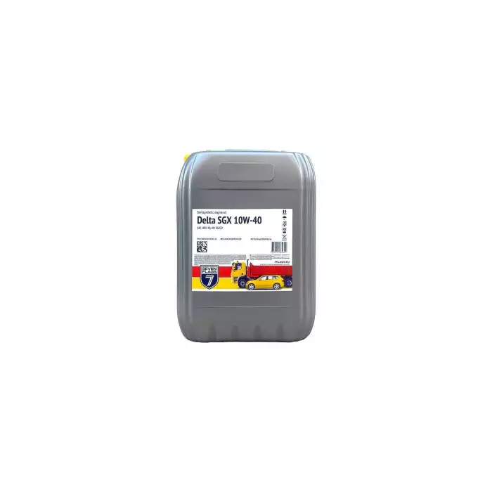 Автомобільна моторна олива  7FLAGS Delta SGX 10W-40 20л 5402118360826