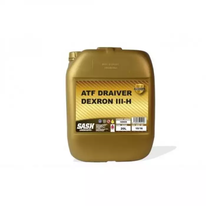 Олива гідравлічна трансмісійна SASH ATF DRAIVER DEXRON III-H 20л