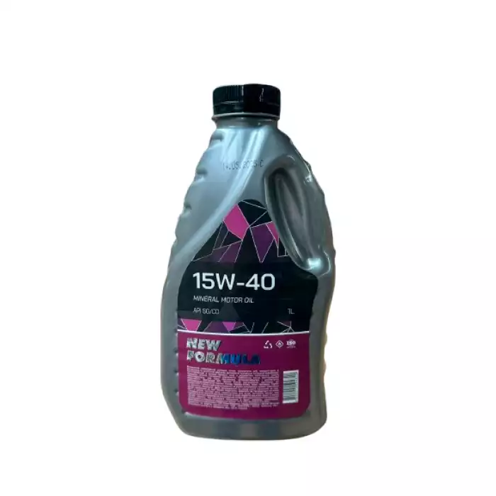 Автомобільна моторна олива NEW FORMULA 15w-40 1л