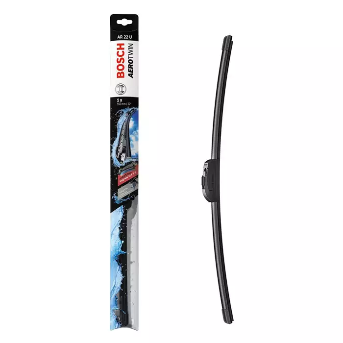 Щітка склоочисника Bosch AeroTwin Retrofit AR22U безкаркасні 550мм 3397008537