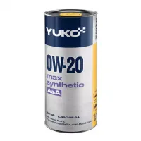 Автомоібльна  моторна олива YUKO MAX SYNTHETIC A&A 0W-20 1л 4823110400913