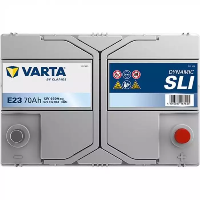 Автомобільний акумулятор VARTA Blue Dynamic E23 6СТ-70Ah АзЕ ASIA 630A (EN) 570412063