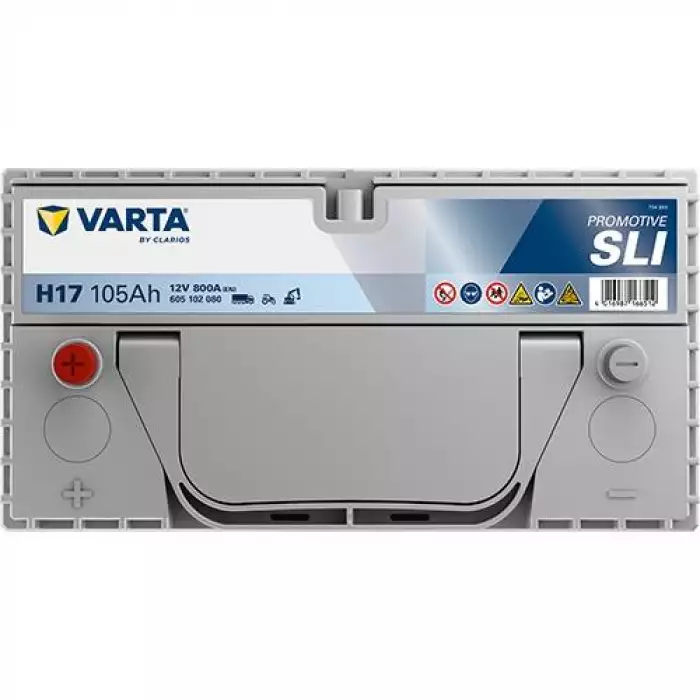 Автомобільний акумулятор VARTA Black ProMotive H17 6СТ-105Ah Аз 800A (EN) 605102080