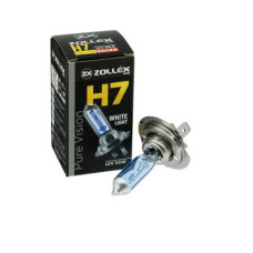Автолампа Zollex Pure Vision White Light 60124 (PX26d, H7, 5000K, 12V, 55W)