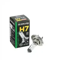 Автолампа Zollex Галоген УФ-фільтр 59994 (PX26d, Н7, 2800K, 24V, 70W)