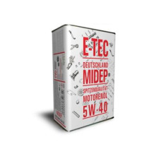 Автомобільна моторна олива E-TEC  EVO 5w-40 4л 5338