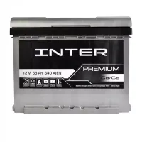 Автомобільний акумулятор INTER Premium 6СТ-65Ah Аз 640A 4820219073710
