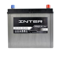 Автомобильный аккумулятор INTER Premium Asia 6СТ-45Ah АзЕ 390A 4820219073819
