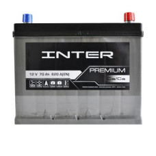 Автомобильный аккумулятор INTER Premium Asia 6СТ-70Ah АзЕ 620A 4820219073857
