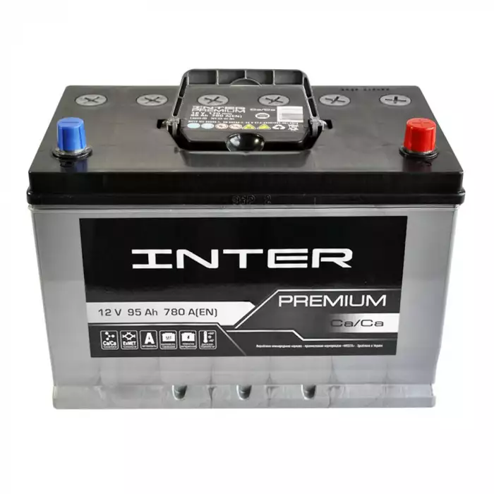 Автомобільний акумулятор INTER Premium Asia 6СТ-95Ah АзЕ 780A 4820219073871