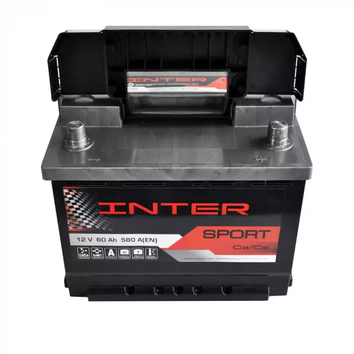 Автомобільний акумулятор INTER Sport 6СТ-60Ah АзЕ 580A 4820219073918