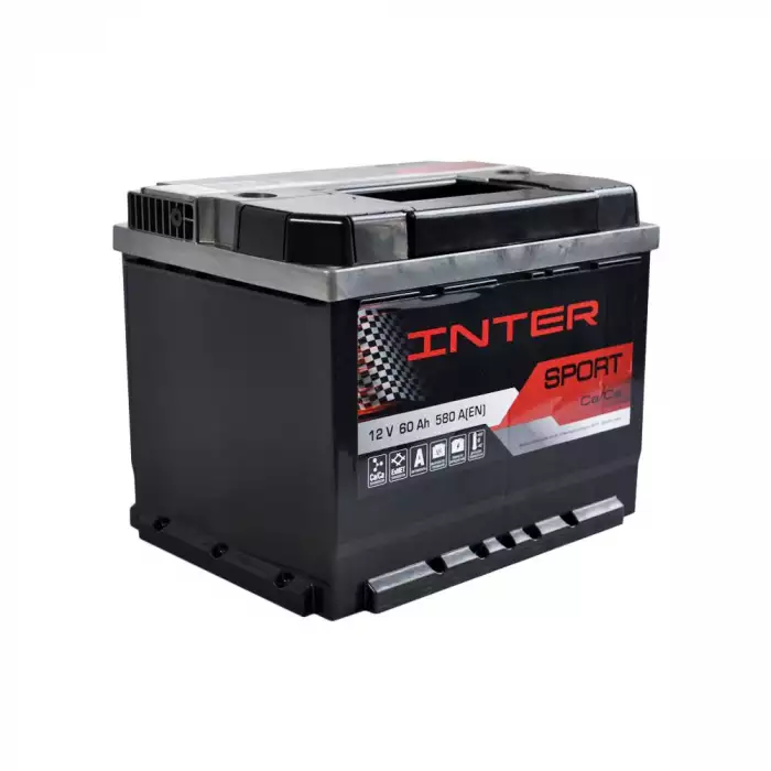 Автомобільний акумулятор INTER Sport 6СТ-60Ah Аз 580A 4820219073925