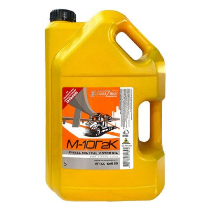 Автомобильное моторное масло Кама Ойл М10Г2К 5л 3502