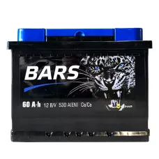 Автомобильный аккумулятор Bars 6СТ-60Ah Аз 530А (EN) 060 271