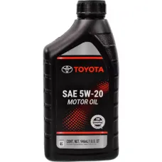 Автомобильное моторное масло TOYOTA 5W-20 USA 1л 002791QT20