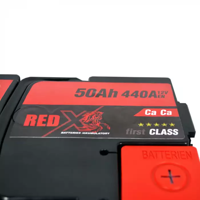 Автомобільний акумулятор RED X 6СТ-50Ah АзЕ 440A 545 80rx