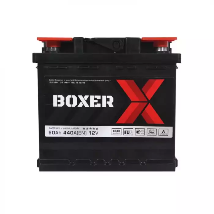 Автомобільний акумулятор BOXER 6СТ-50Ah АзЕ 440A 54588bx