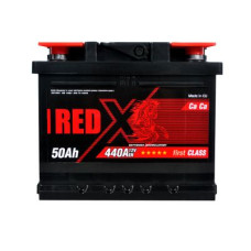 Автомобильный аккумулятор RED X 6СТ-50Ah АзЕ 440A 545 88rx