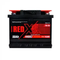 Автомобільний акумулятор RED X 6СТ-50Ah АзЕ 440A 545 88rx